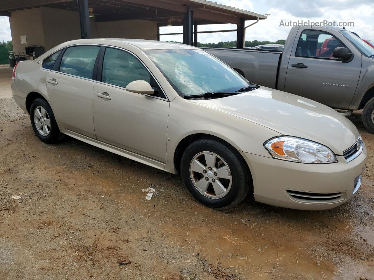 2009 Chevrolet Impala 1lt Silver vin: 2G1WT57K891103778