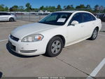 2009 Chevrolet Impala Lt White vin: 2G1WT57K891105322