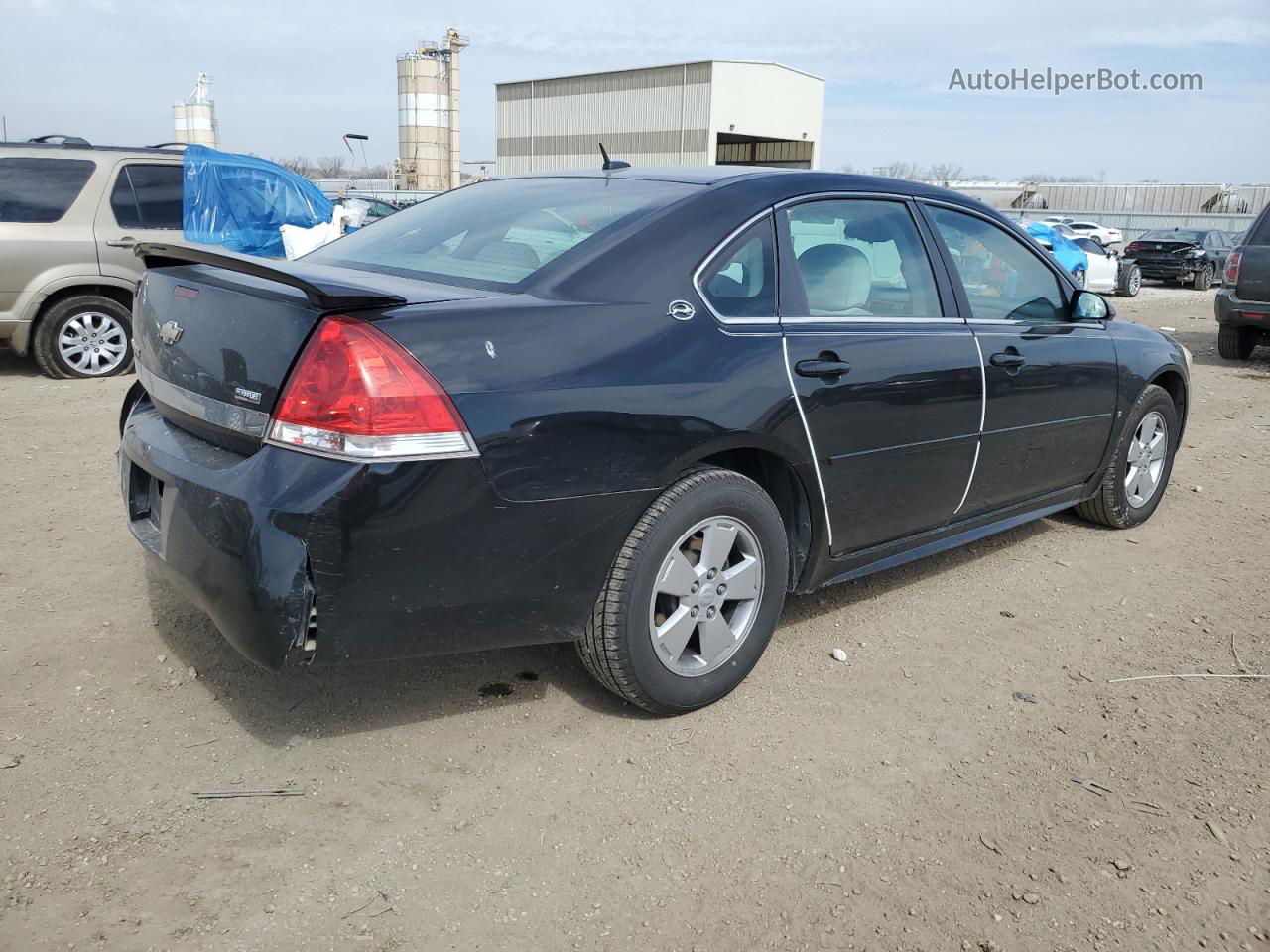 2009 Chevrolet Impala 1lt Black vin: 2G1WT57K891210507