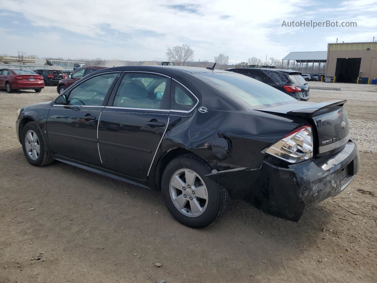 2009 Chevrolet Impala 1lt Black vin: 2G1WT57K891210507