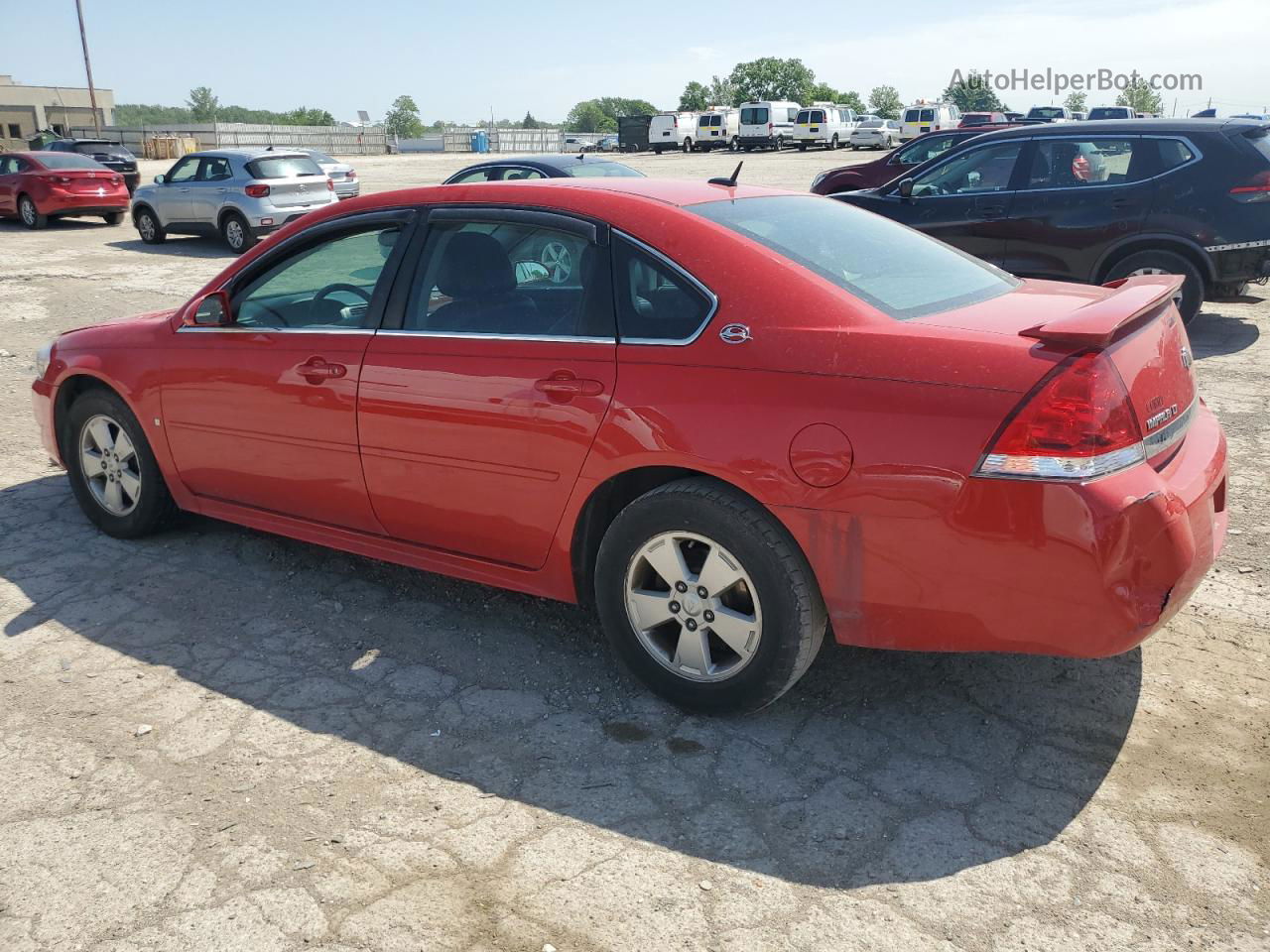 2009 Chevrolet Impala 1lt Red vin: 2G1WT57K891216212