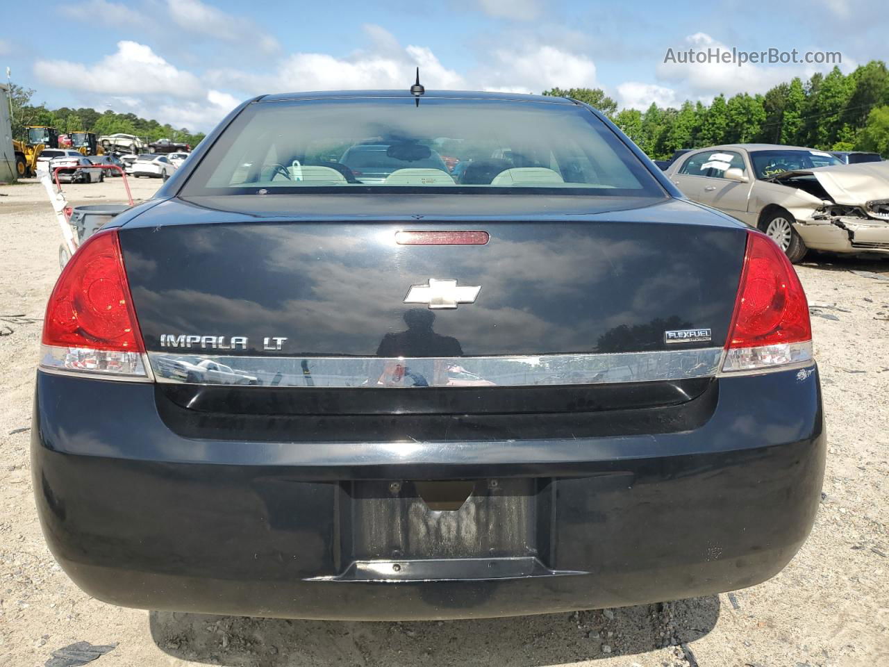 2009 Chevrolet Impala 1lt Black vin: 2G1WT57K891287314