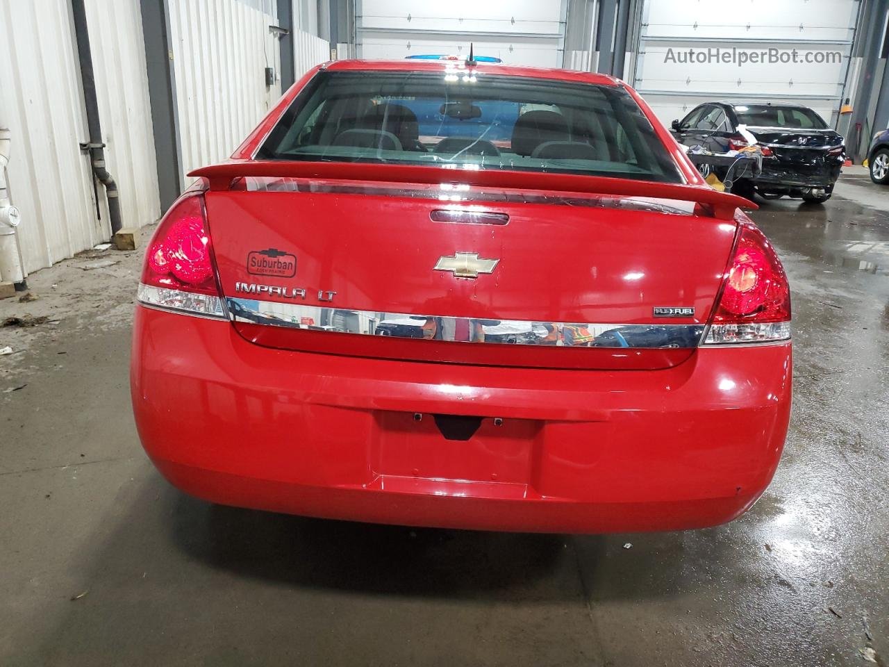 2009 Chevrolet Impala 1lt Красный vin: 2G1WT57K891290276