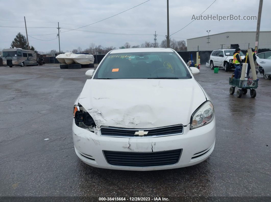 2009 Chevrolet Impala Lt White vin: 2G1WT57K891293114