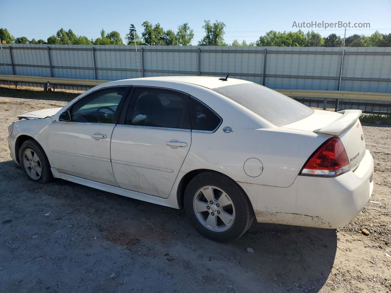 2009 Chevrolet Impala 1lt Белый vin: 2G1WT57K991104082