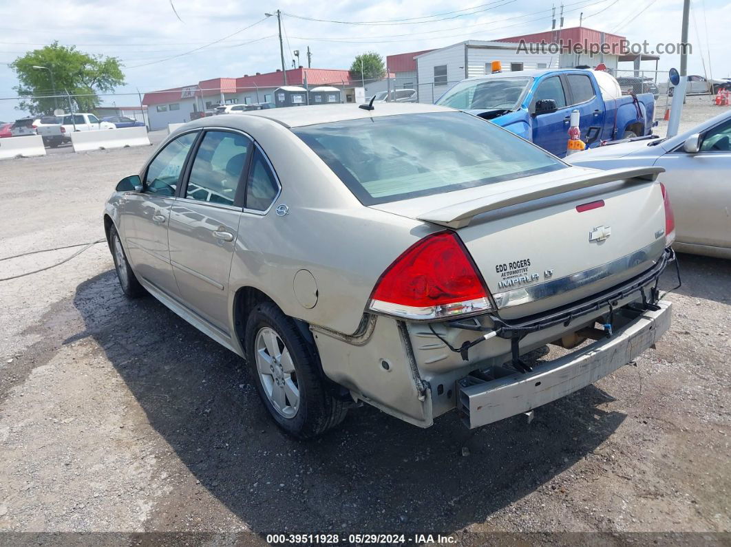 2009 Chevrolet Impala Lt Beige vin: 2G1WT57K991157154