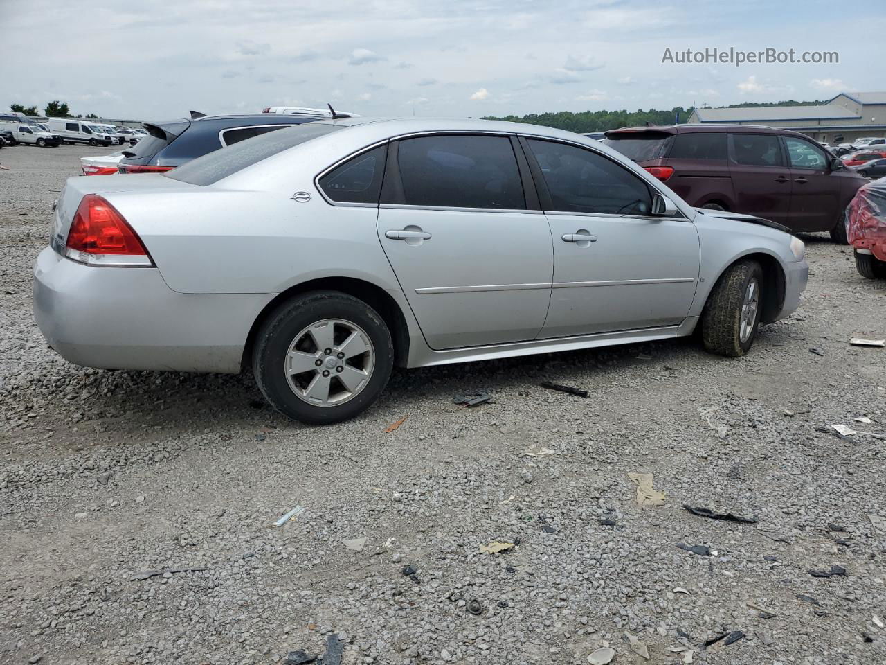 2009 Chevrolet Impala 1lt Silver vin: 2G1WT57K991158112