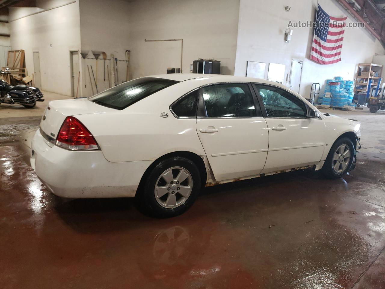 2009 Chevrolet Impala 1lt White vin: 2G1WT57K991201069