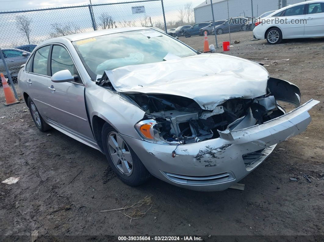 2009 Chevrolet Impala Lt Silver vin: 2G1WT57K991224528