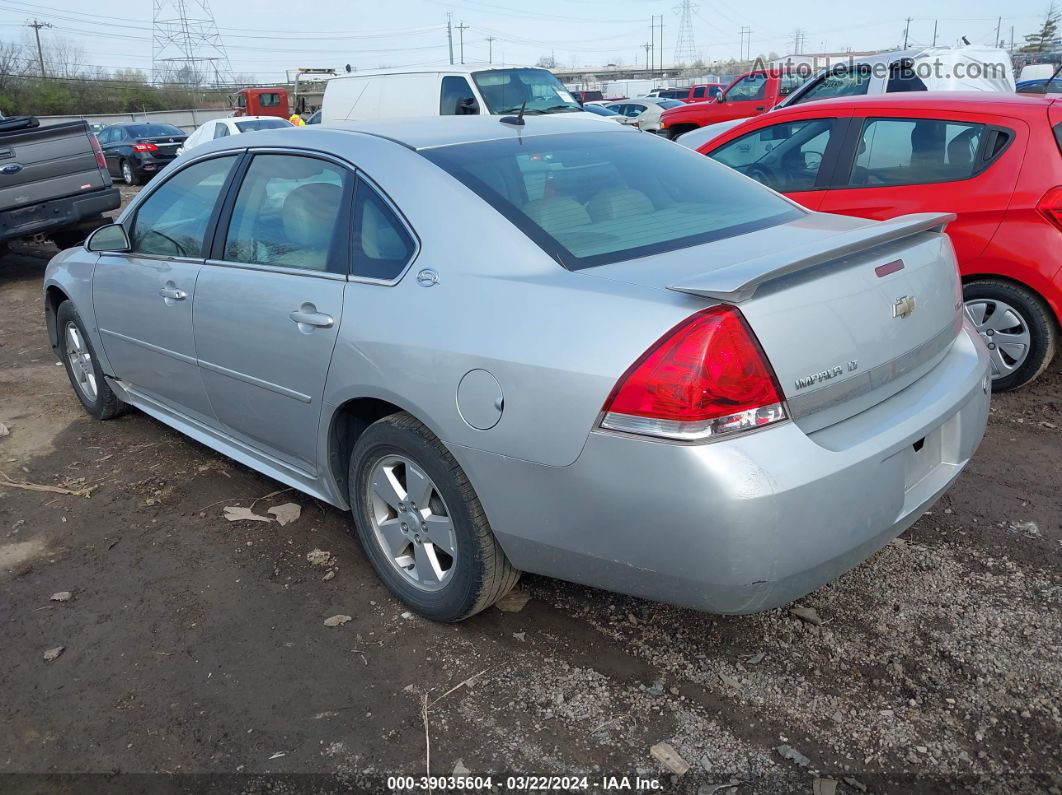 2009 Chevrolet Impala Lt Silver vin: 2G1WT57K991224528