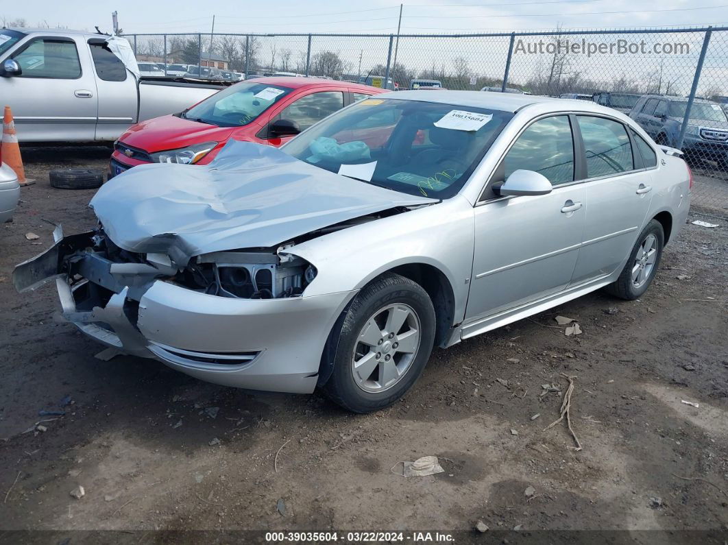 2009 Chevrolet Impala Lt Silver vin: 2G1WT57K991224528