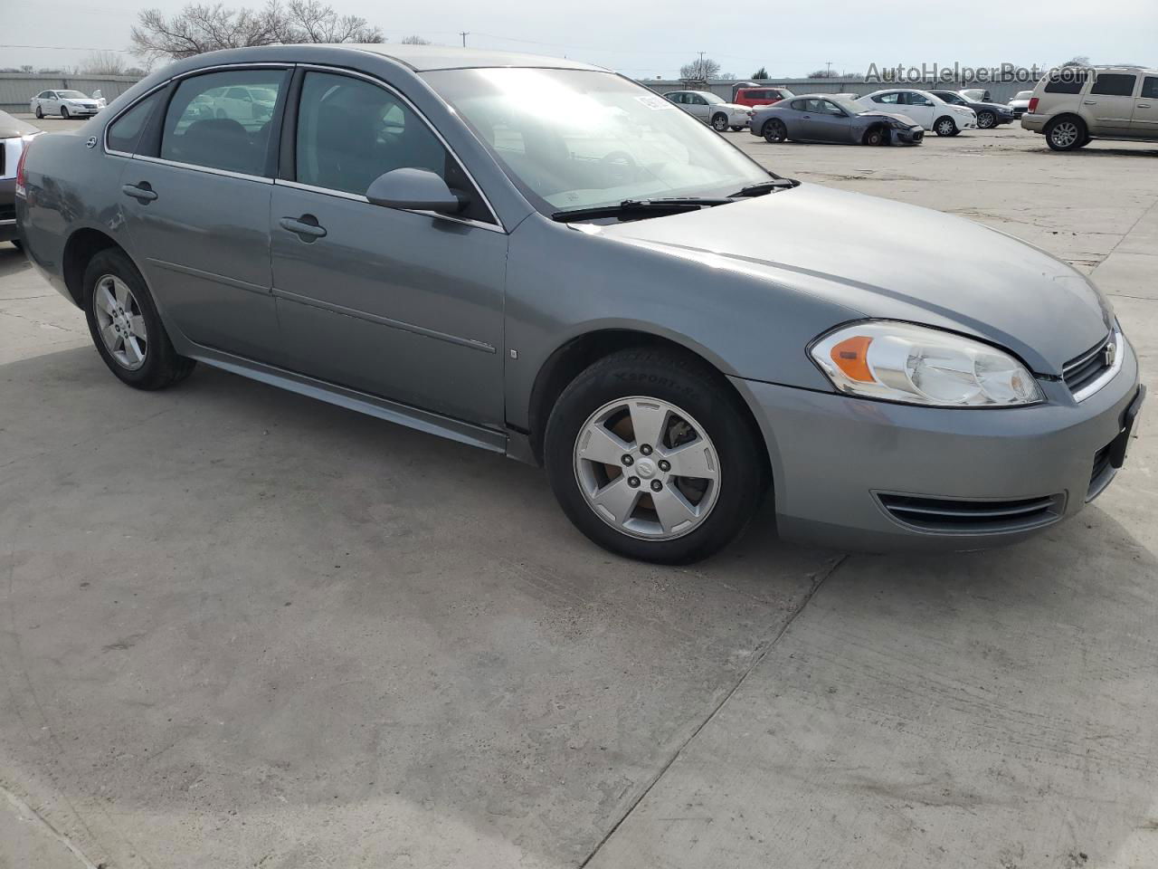 2009 Chevrolet Impala 1lt Gray vin: 2G1WT57KX91117133