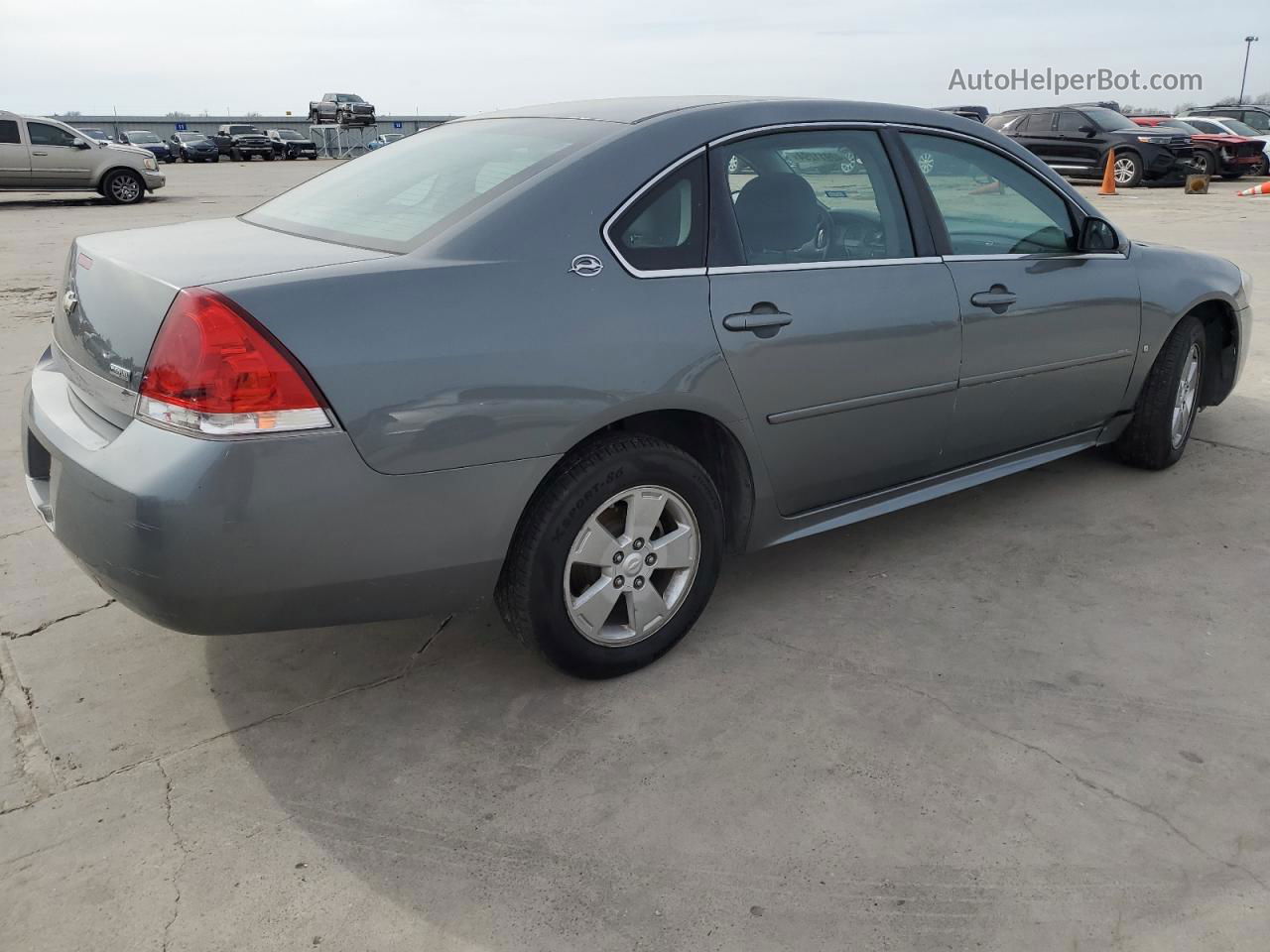 2009 Chevrolet Impala 1lt Gray vin: 2G1WT57KX91117133