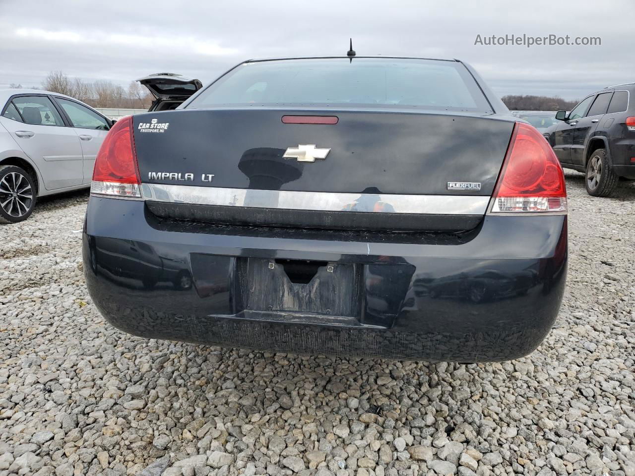 2009 Chevrolet Impala 1lt Black vin: 2G1WT57KX91137558