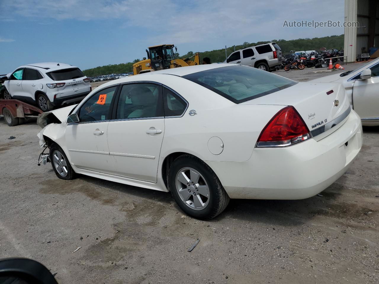 2009 Chevrolet Impala 1lt White vin: 2G1WT57N091111013