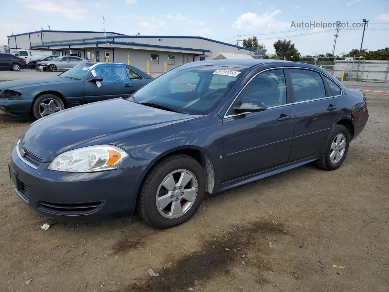 2009 Chevrolet Impala 1lt Угольный vin: 2G1WT57N091159790