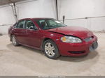 2009 Chevrolet Impala Lt Burgundy vin: 2G1WT57N091230597