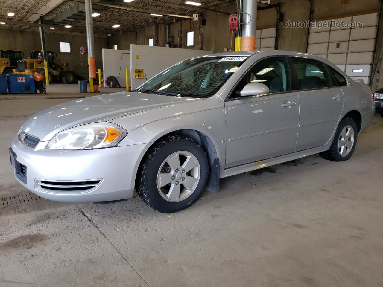 2009 Chevrolet Impala 1lt Silver vin: 2G1WT57N191170801