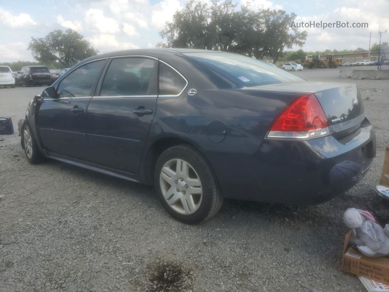 2009 Chevrolet Impala 1lt Gray vin: 2G1WT57N191214988