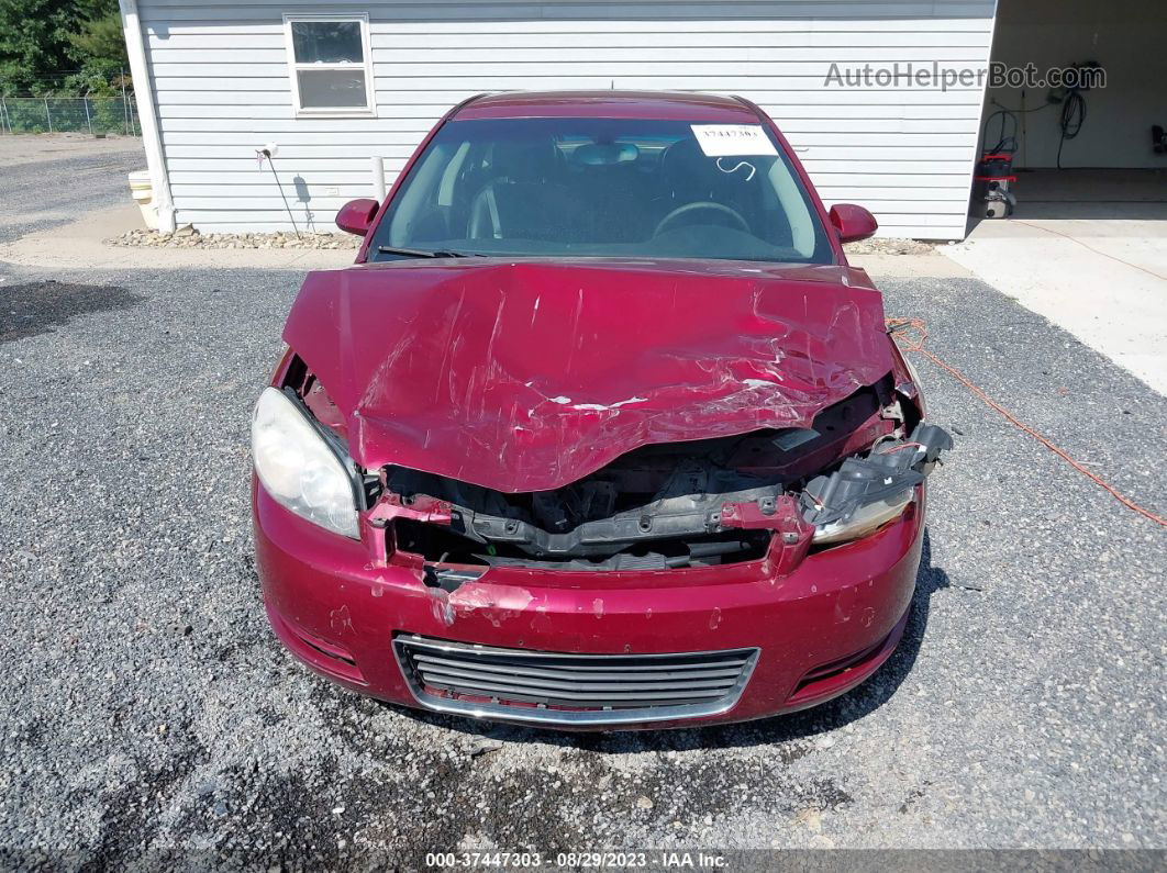 2009 Chevrolet Impala 3.5l Lt Red vin: 2G1WT57N191254441