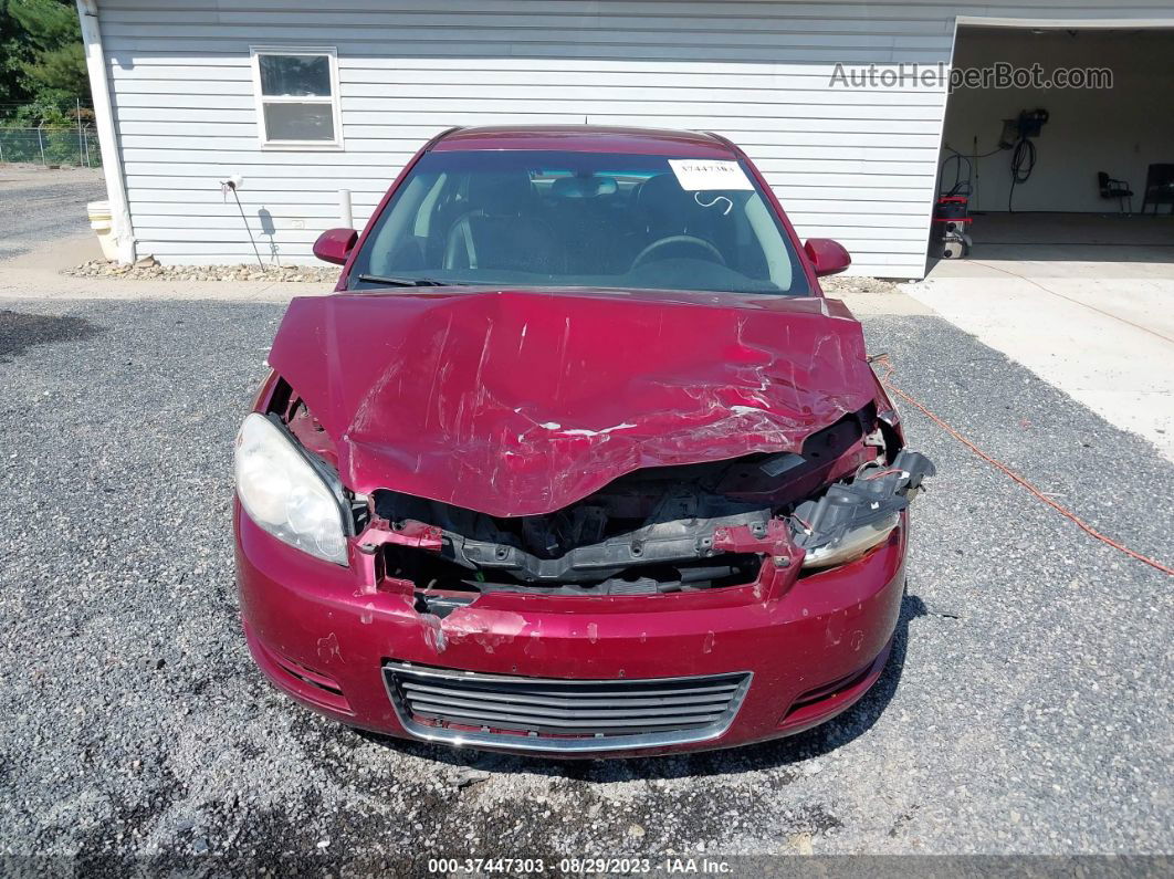 2009 Chevrolet Impala 3.5l Lt Red vin: 2G1WT57N191254441