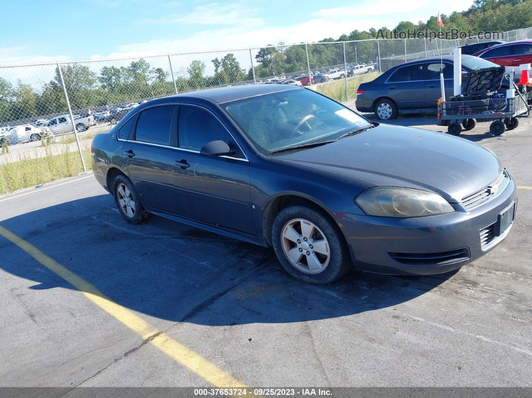 2009 Chevrolet Impala Lt Серый vin: 2G1WT57N191294924