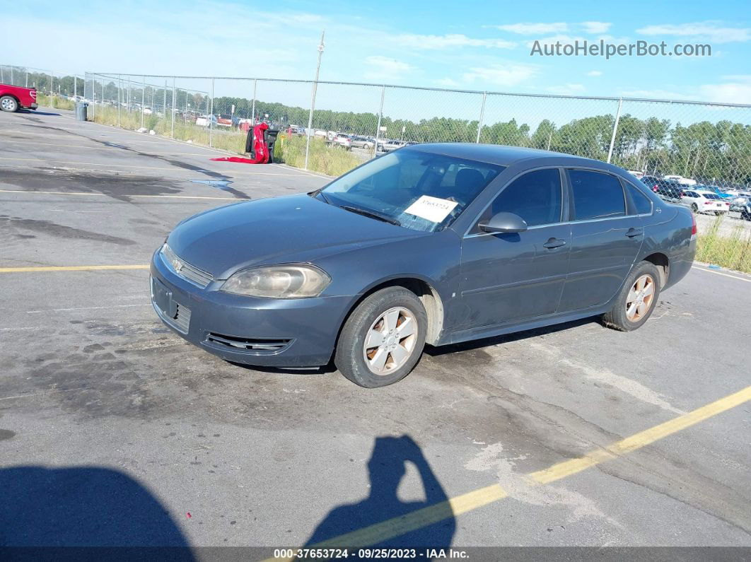 2009 Chevrolet Impala Lt Серый vin: 2G1WT57N191294924