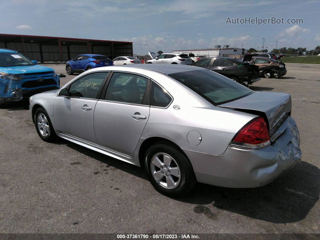 2009 Chevrolet Impala Lt Silver vin: 2G1WT57N191316775