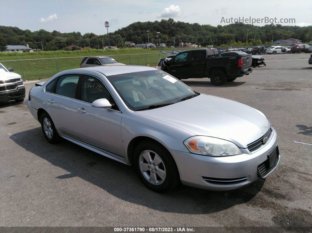 2009 Chevrolet Impala Lt Silver vin: 2G1WT57N191316775