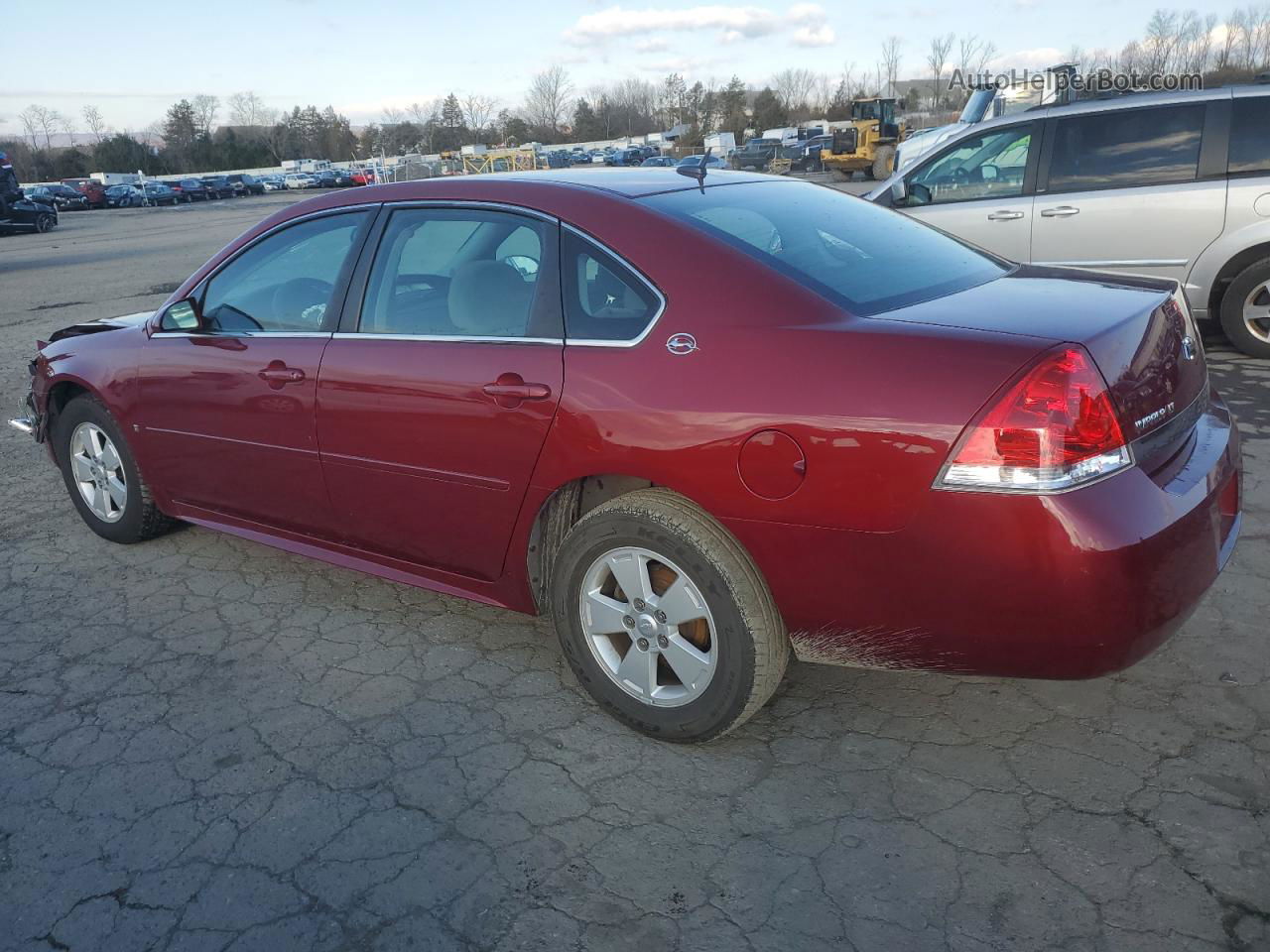 2009 Chevrolet Impala 1lt Темно-бордовый vin: 2G1WT57N291291062