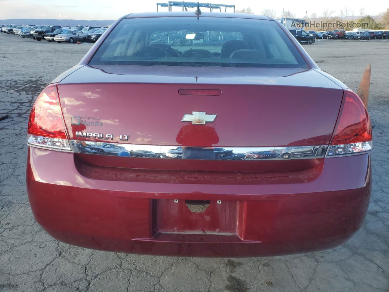 2009 Chevrolet Impala 1lt Темно-бордовый vin: 2G1WT57N291291062