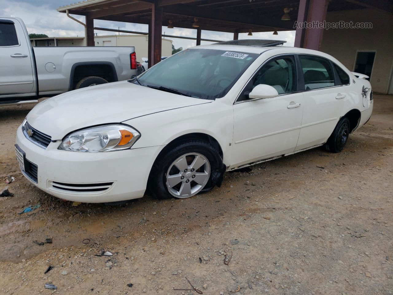 2009 Chevrolet Impala 1lt White vin: 2G1WT57N291304182