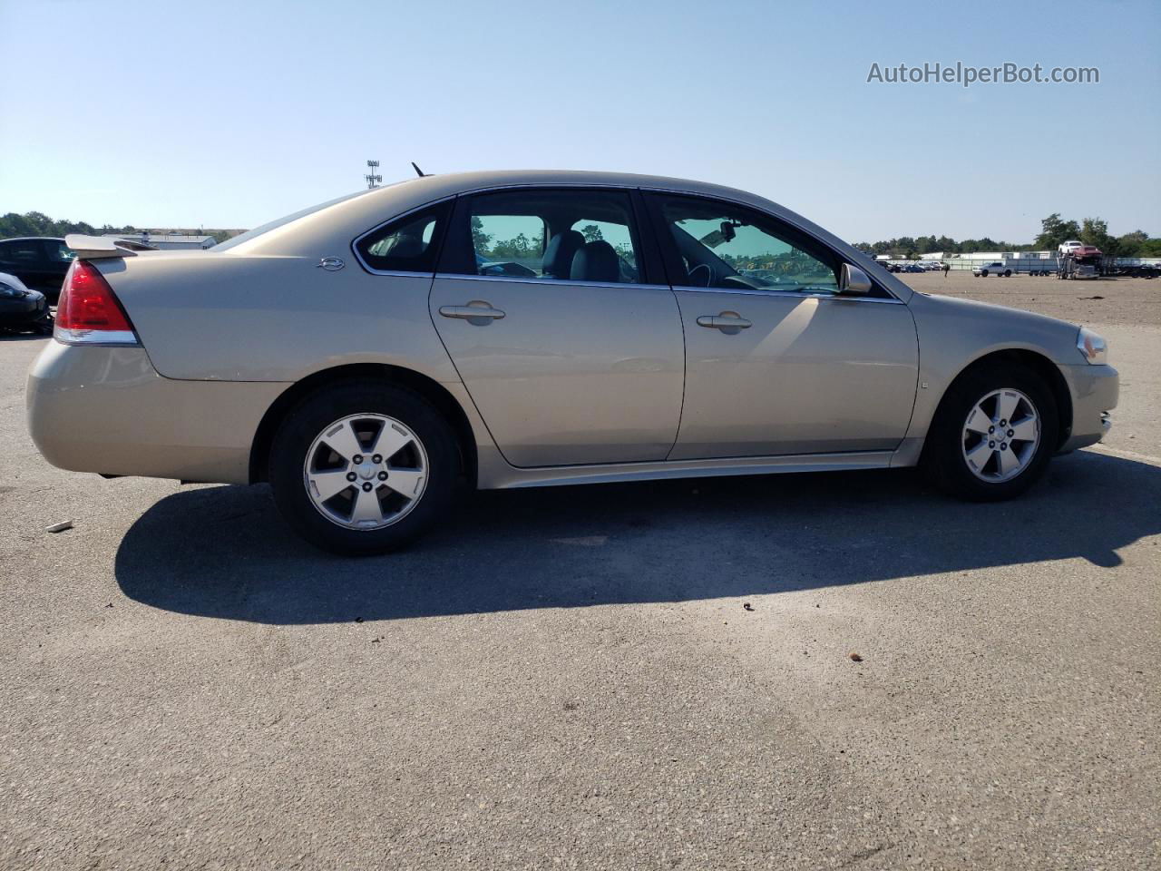 2009 Chevrolet Impala 1lt Tan vin: 2G1WT57N391100846