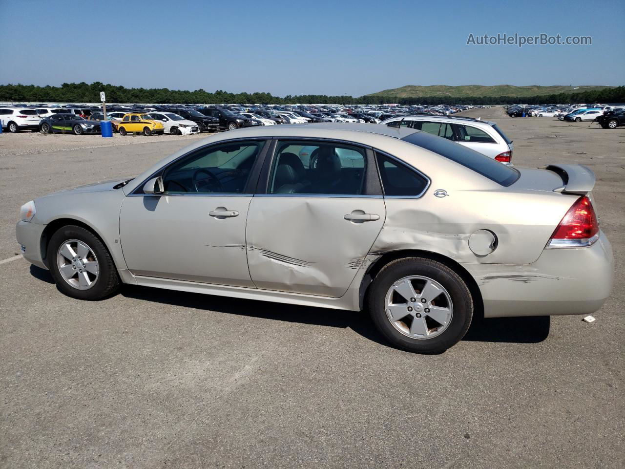 2009 Chevrolet Impala 1lt Tan vin: 2G1WT57N391100846