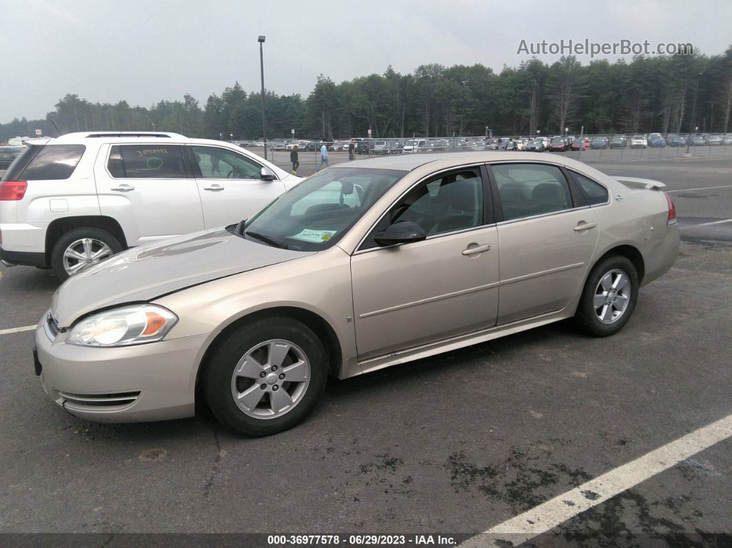 2009 Chevrolet Impala 3.5l Lt Tan vin: 2G1WT57N391101947