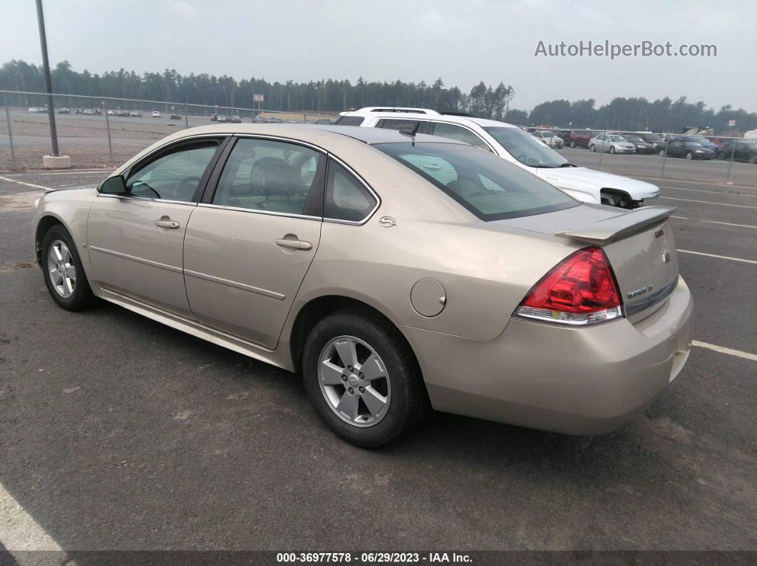 2009 Chevrolet Impala 3.5l Lt Tan vin: 2G1WT57N391101947