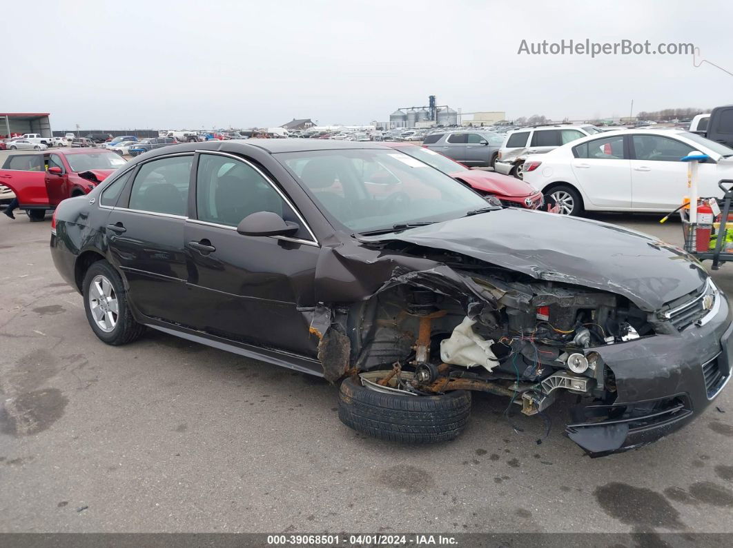 2009 Chevrolet Impala Lt Black vin: 2G1WT57N391151683