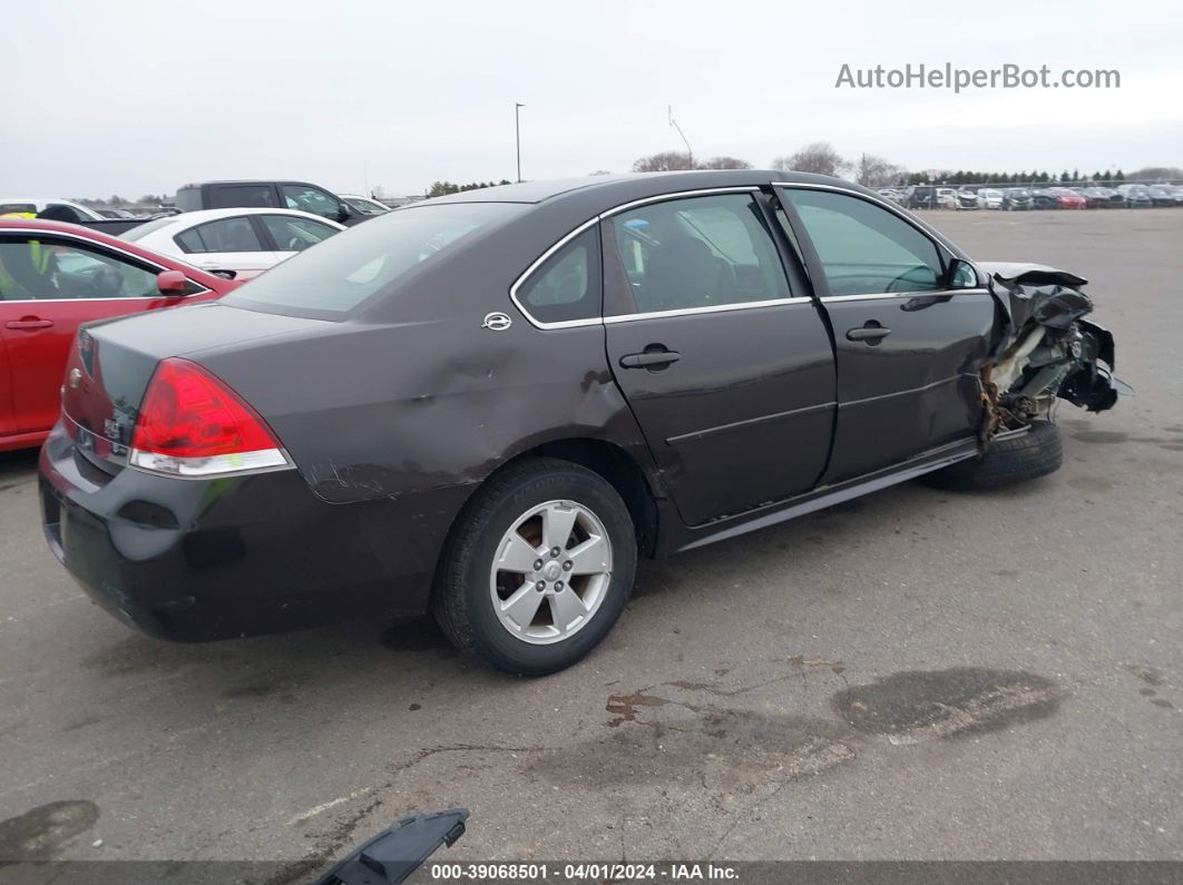 2009 Chevrolet Impala Lt Black vin: 2G1WT57N391151683