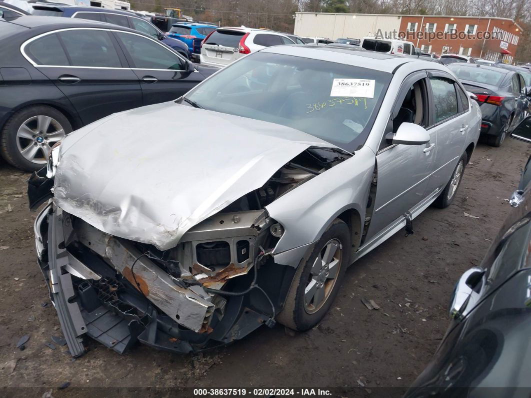 2009 Chevrolet Impala Lt Silver vin: 2G1WT57N391280104