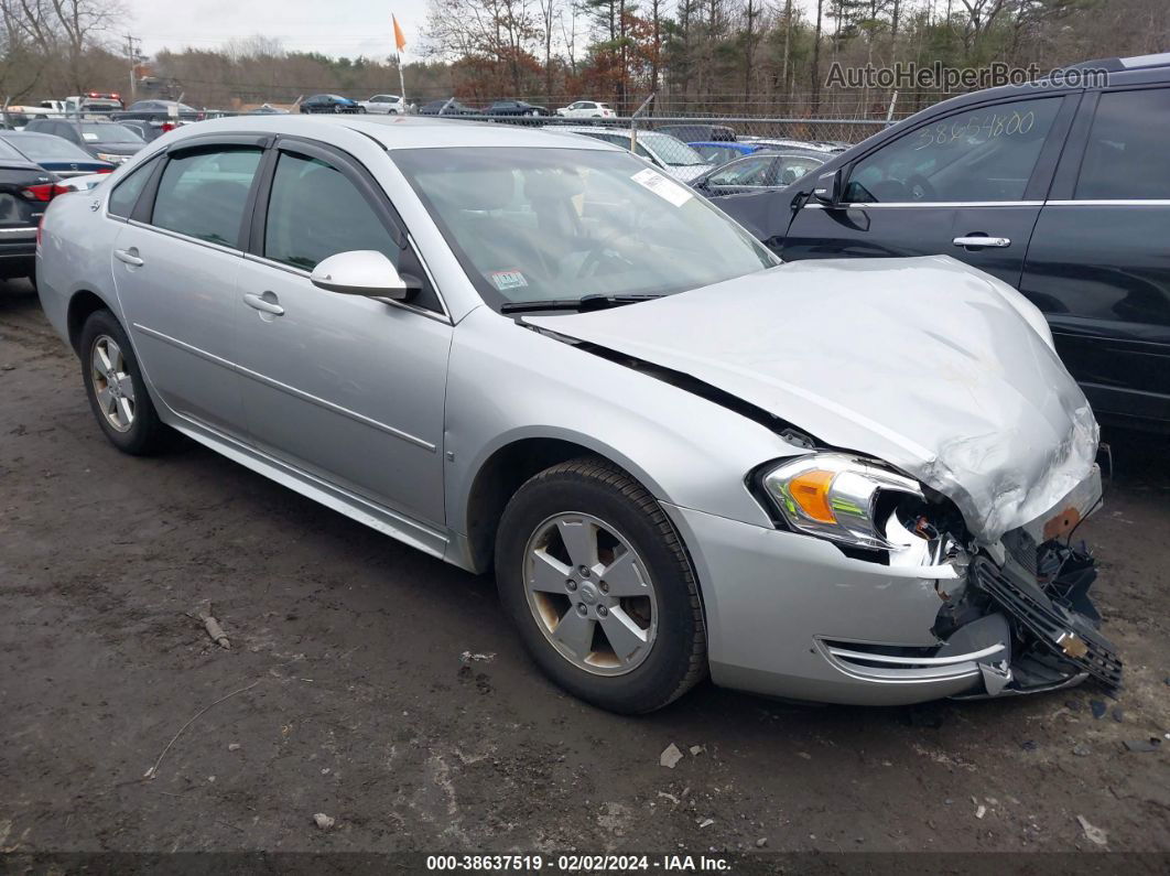 2009 Chevrolet Impala Lt Silver vin: 2G1WT57N391280104