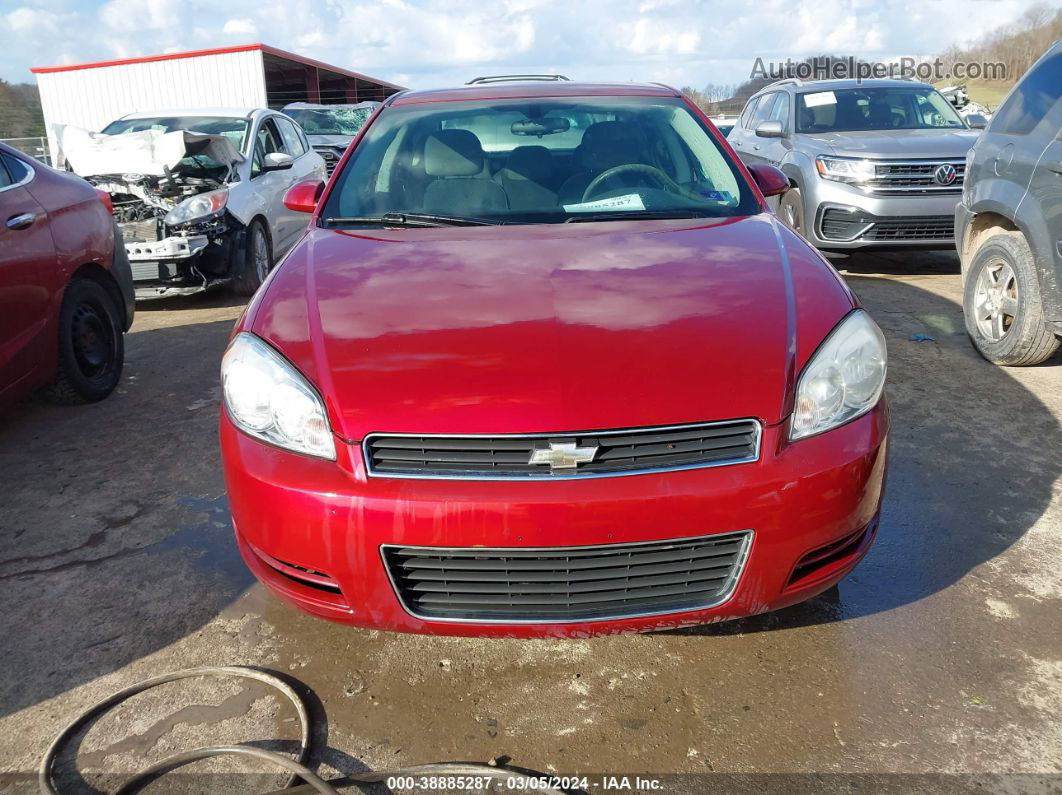 2009 Chevrolet Impala Lt Red vin: 2G1WT57N591185625