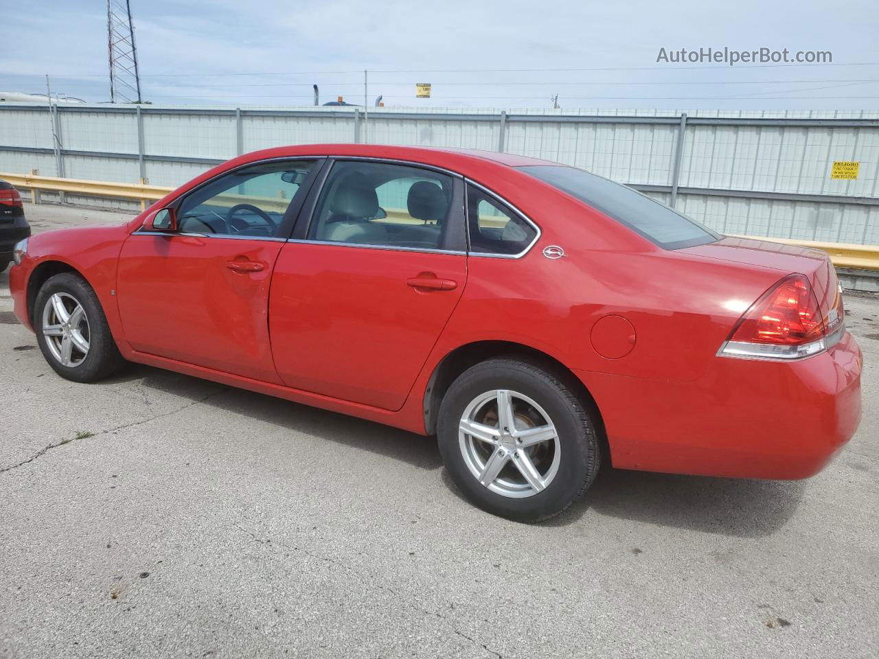 2009 Chevrolet Impala 1lt Red vin: 2G1WT57N691309109