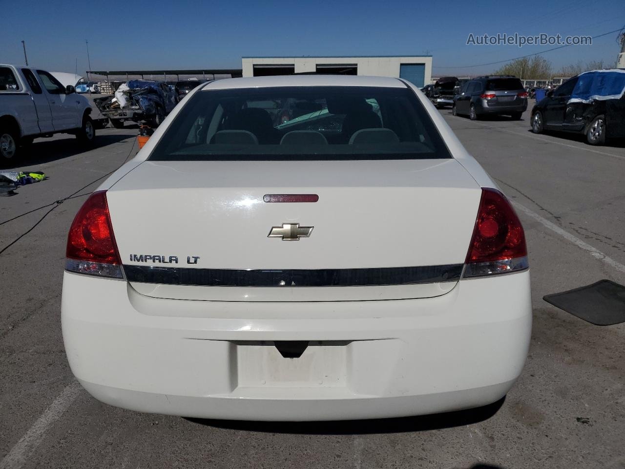 2009 Chevrolet Impala 1lt Белый vin: 2G1WT57N791199459