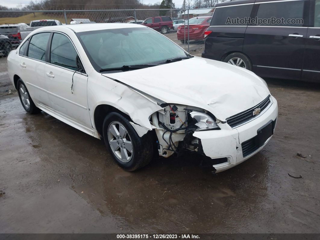 2009 Chevrolet Impala Lt Белый vin: 2G1WT57N791207656