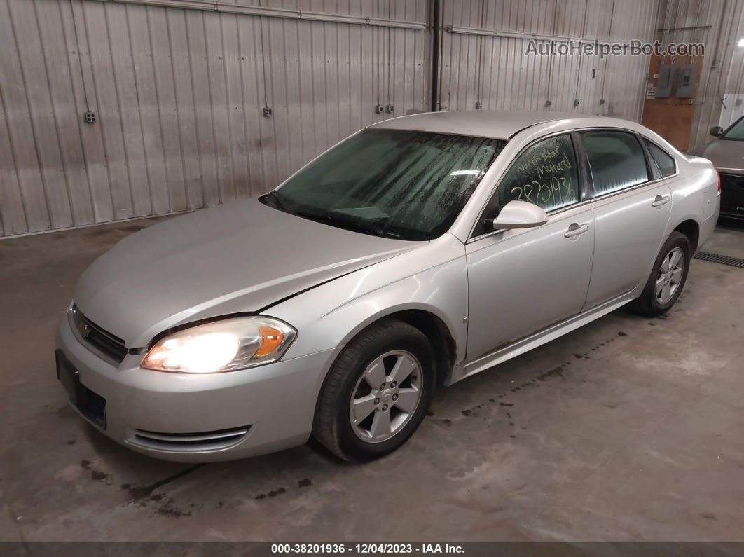 2009 Chevrolet Impala Lt Silver vin: 2G1WT57N791315727