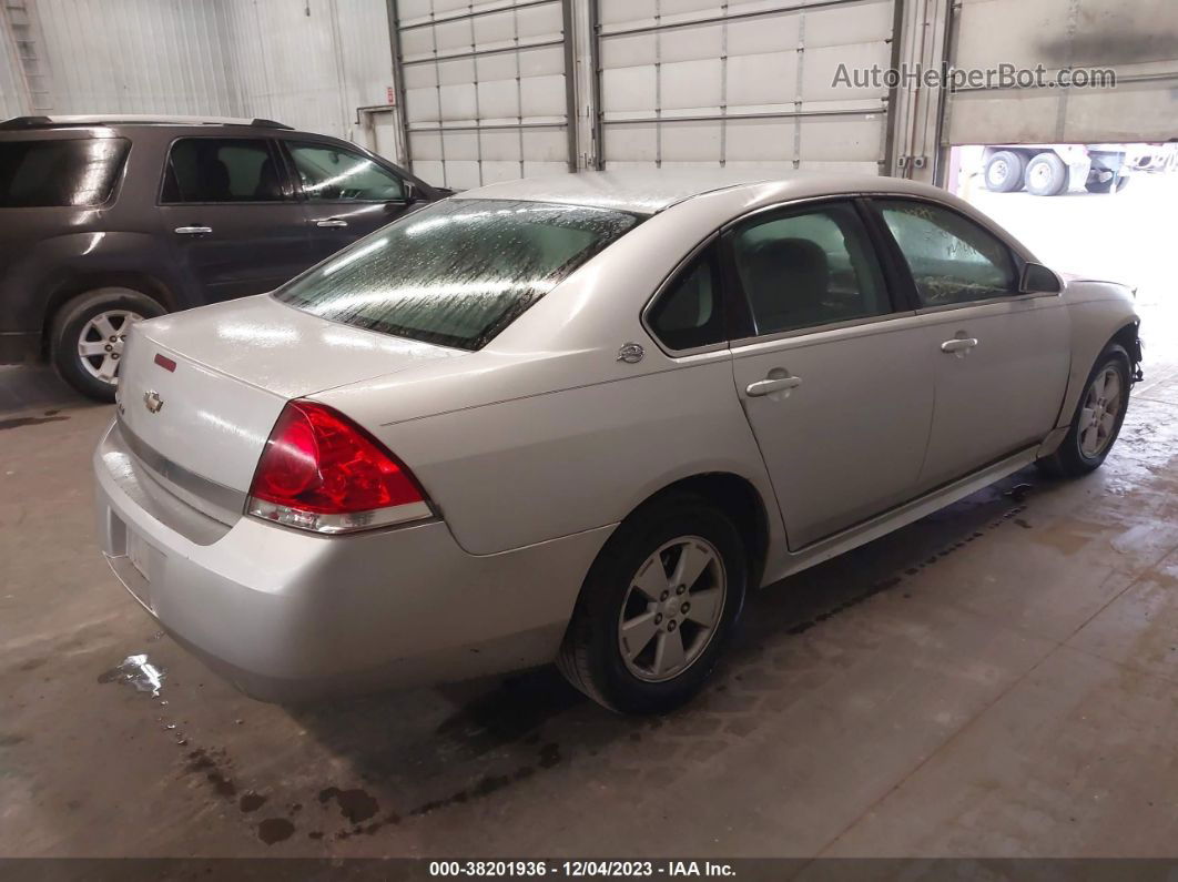 2009 Chevrolet Impala Lt Silver vin: 2G1WT57N791315727