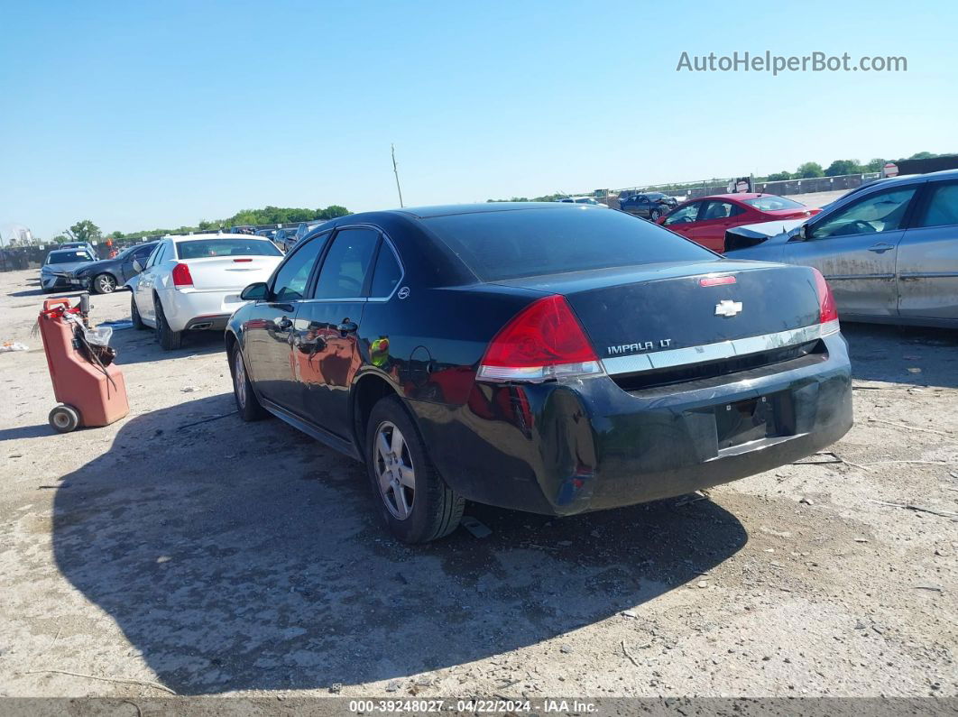 2009 Chevrolet Impala Lt Black vin: 2G1WT57N891182279