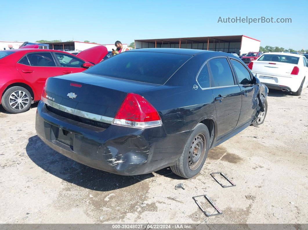 2009 Chevrolet Impala Lt Black vin: 2G1WT57N891182279