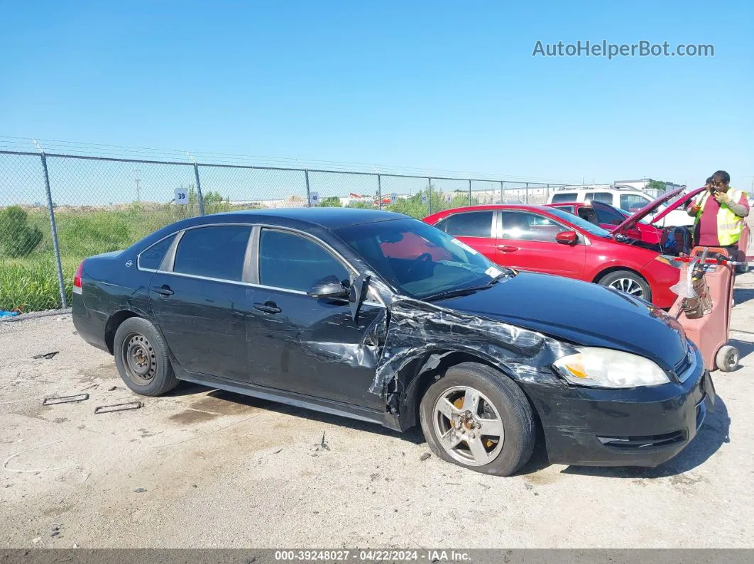 2009 Chevrolet Impala Lt Black vin: 2G1WT57N891182279