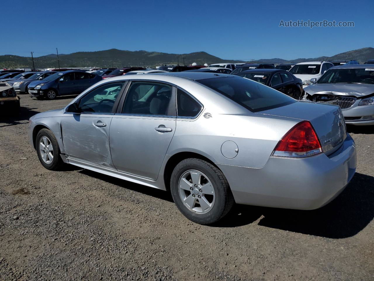 2009 Chevrolet Impala 1lt Silver vin: 2G1WT57N891213594